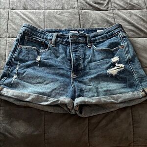 Old Navy Distressed Blue Jean Shorts